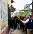 El Gobierno de Santiago inició obras de recuperación de fachadas en el sector Terminales de Estación Central, con una inversión de $33 millones y 48 inmuebles intervenidos.