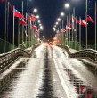 Durante la madrugada de este viernes se registró el colapso de una parte del puente Arturo Alessandri, conocido como Puente Viejo, en la comuna de Lautaro, región de La Araucanía.