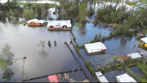Balance del temporal en la zona sur: Más 400 personas damnificadas y 770 viviendas con daños