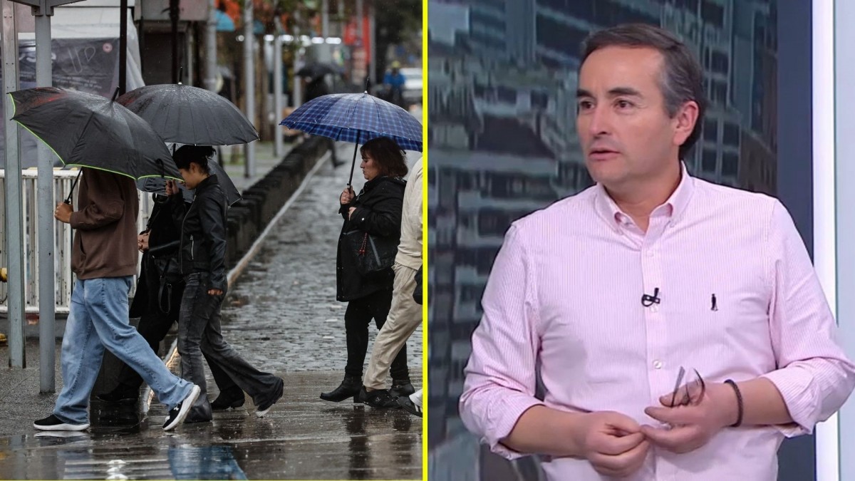 "Un nuevo sistema frontal para comenzar octubre": Alejandro Sepúlveda pronostica semana marcada por las lluvias en Santiago