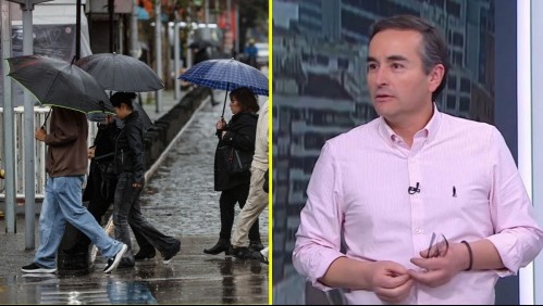 'Un nuevo sistema frontal para comenzar octubre': Alejandro Sepúlveda pronostica semana marcada por las lluvias en Santiago