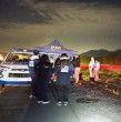 De acuerdo a información preliminar, un menor de 15 años murió tras recibir tres impactos balísticos en la Autopista del Maipo. Habría sido trasladada hasta el lugar junto a un joven de 18 años.