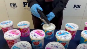Detienen en aeropuerto a dos personas por contrabando de 8,5 kilos de ketamina: Venía en 18 potes plásticos de quitamanchas