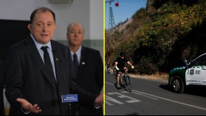 Ministro Poduje anuncia cambios para ciclistas que suban cerro San Cristóbal: 'Deberán inscribirse' y 'usar chaleco reflectante'