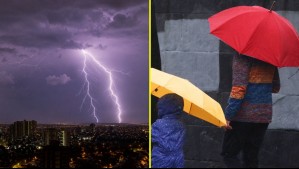 Revelan a qué hora llegarían las lluvias y tormentas eléctricas este lunes en Santiago y anticipan nuevo sistema frontal
