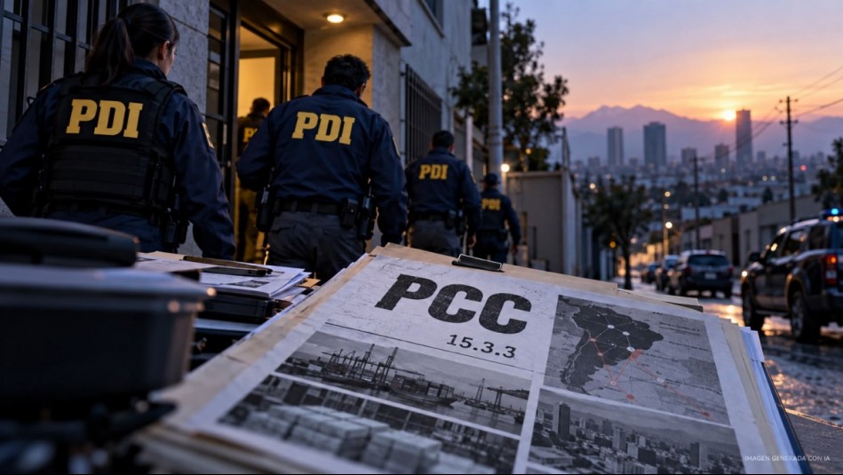 EXCLUSIVO | Sintonía 1533: PDI y Fiscalía Sur van tras 28 presuntos miembros del PCC, la mayor banda criminal de Brasil - Meganoticias