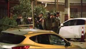 Había sido detenido en abril y estaba en libertad: Delincuente que disparó a carabinero en Lo Espejo tenía amplio prontuario