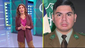 El sentido mensaje de Carmen Gloria a Carabineros al inicio de su programa tras crimen de cabo Aguilera