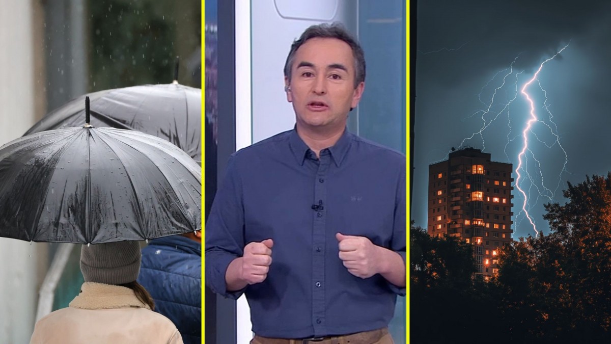 Del calor a las lluvias en Santiago: Alejandro Sepúlveda anticipa posibles precipitaciones y tormentas eléctricas este viernes