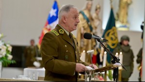 General Araya anuncia ascenso póstumo de Cristopher Aguilera y afirma que se está fortaleciendo el poder de fuego de Carabineros