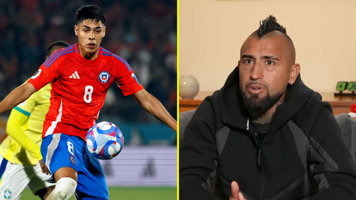El consejo de Arturo Vidal a Darío Osorio para explotar en la Selección: Lo comparó con Robben y Olise