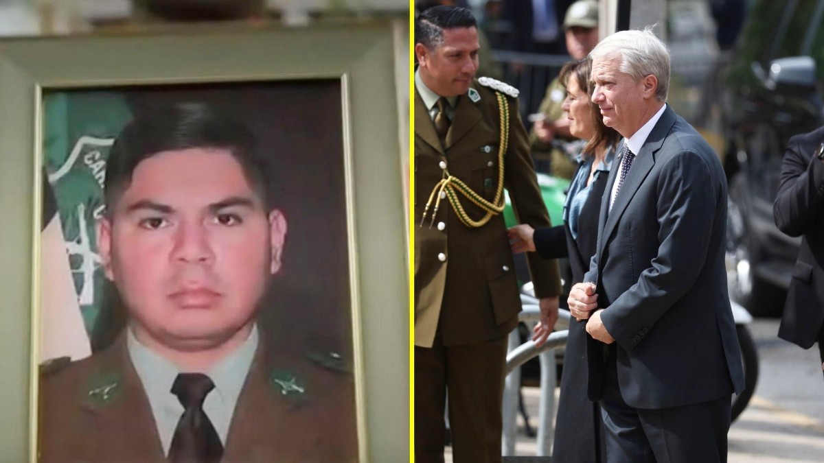 Kast despide a Cristopher Aguilera y cortejo fúnebre avanza hacia el Cementerio General: "Hoy perdimos a un héroe"