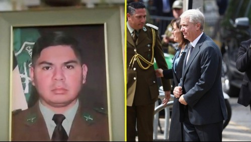 Kast despide a Cristopher Aguilera y cortejo fúnebre avanza hacia el Cementerio General: 'Hoy perdimos a un héroe'