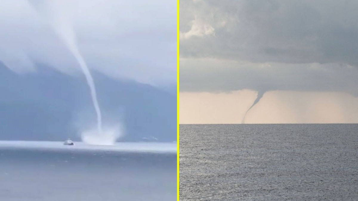 "Asociadas a trombas marinas": Servicio Meteorológico de la Armada emite aviso de nubes convectivas para dos regiones del país