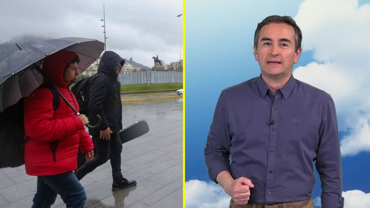 "Aparece la probabilidad": Alejandro Sepúlveda pronostica precipitaciones este miércoles en la Región Metropolitana