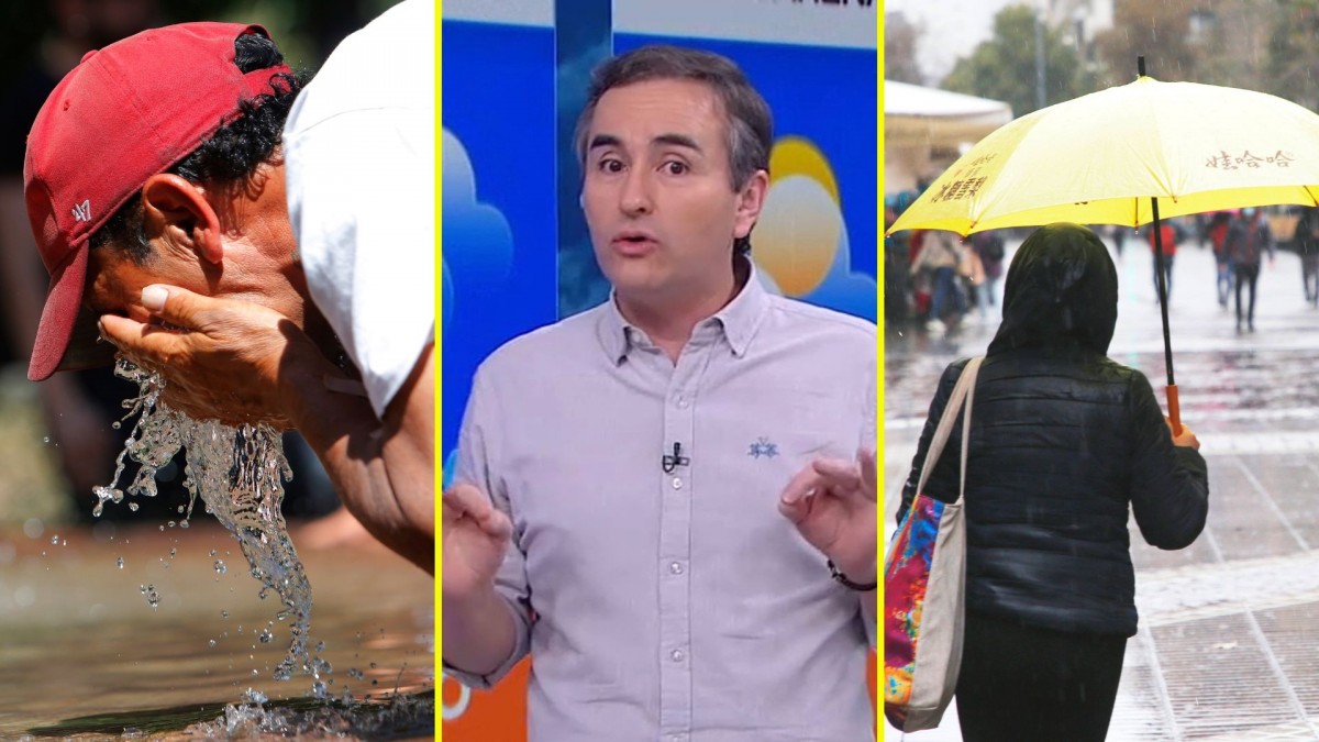 "No se afirma la privamera": Volverá el calor este jueves, pero el viernes podría volver a llover en Santiago