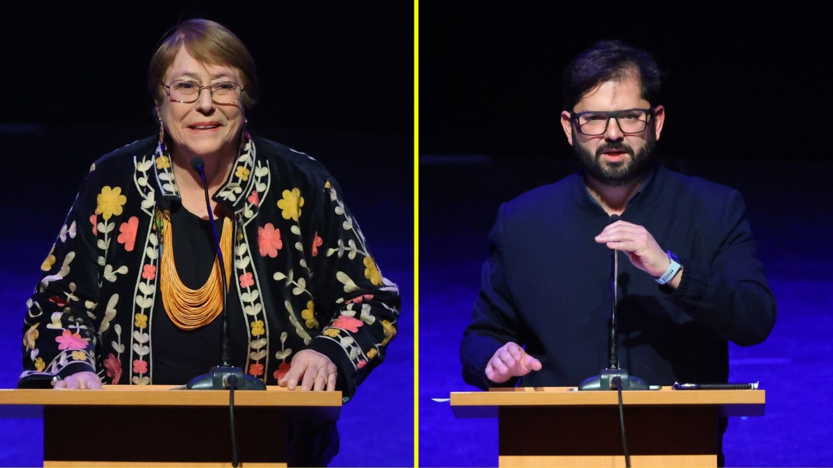 Boric destaca a expresidenta Michelle Bachelet en homenaje: "Su rol en la unidad del progresismo es invaluable"