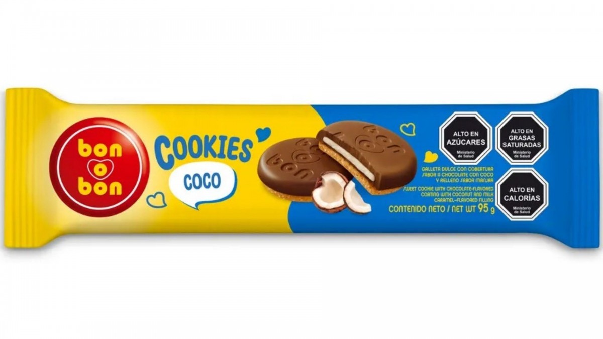 Arcor alerta por galletas Bon o Bon Coco: Producto no advierte posible presencia de trazas de maní en su envoltorio
