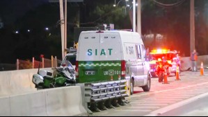 Accidente múltiple en La Pirámide deja un fallecido: Nueve vehículos estuvieron involucrados