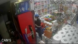 Detienen a joven de 18 años por asalto en minimarket mientras debía estar cumpliendo arresto domiciliario