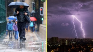 Lluvia y tormentas eléctricas marcarán este viernes en Santiago: ¿A qué hora lloverá con mayor intensidad?