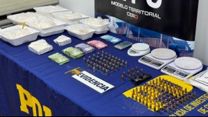 PDI desarticula estructura criminal dedicada al tráfico de drogas en la 'Pequeña Caracas'