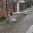 Una insólita situación se registró en la comuna de El Monte, donde postes que habían sido instalados para implementar cámaras de seguridad fueron vandalizados durante la noche.