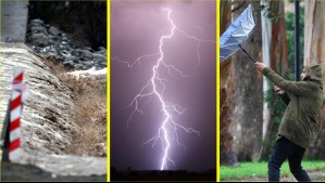 Alerta Temprana Preventiva en la RM: Senapred advierte por tormentas eléctricas, vientos y posibles aluviones en los próximos días