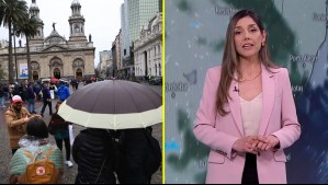 'Estamos hablando de lluvia intensa': Meteoróloga de Megatiempo detalla cuál será el día con mayores precipitaciones en Santiago