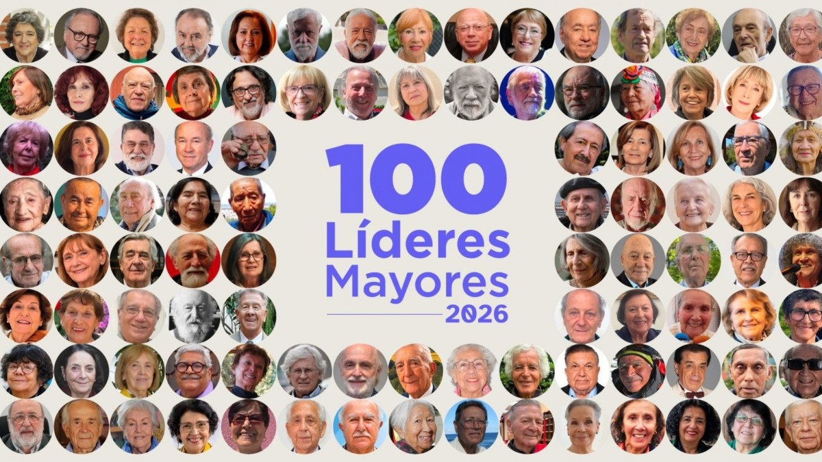 No es solo Bachelet: un grabador de billetes, el último alfarero de Arica y una vecina de 110 años entre los 100 Líderes Mayores