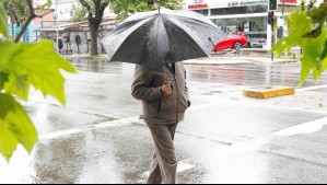 Emiten alerta por lluvias 'moderadas a fuertes' en cuatro regiones de la zona central del país entre martes y miércoles