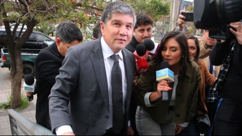 'Estoy tranquilo': Manuel Monsalve llega al Centro de Justicia para preparación de juicio oral y reitera su inocencia