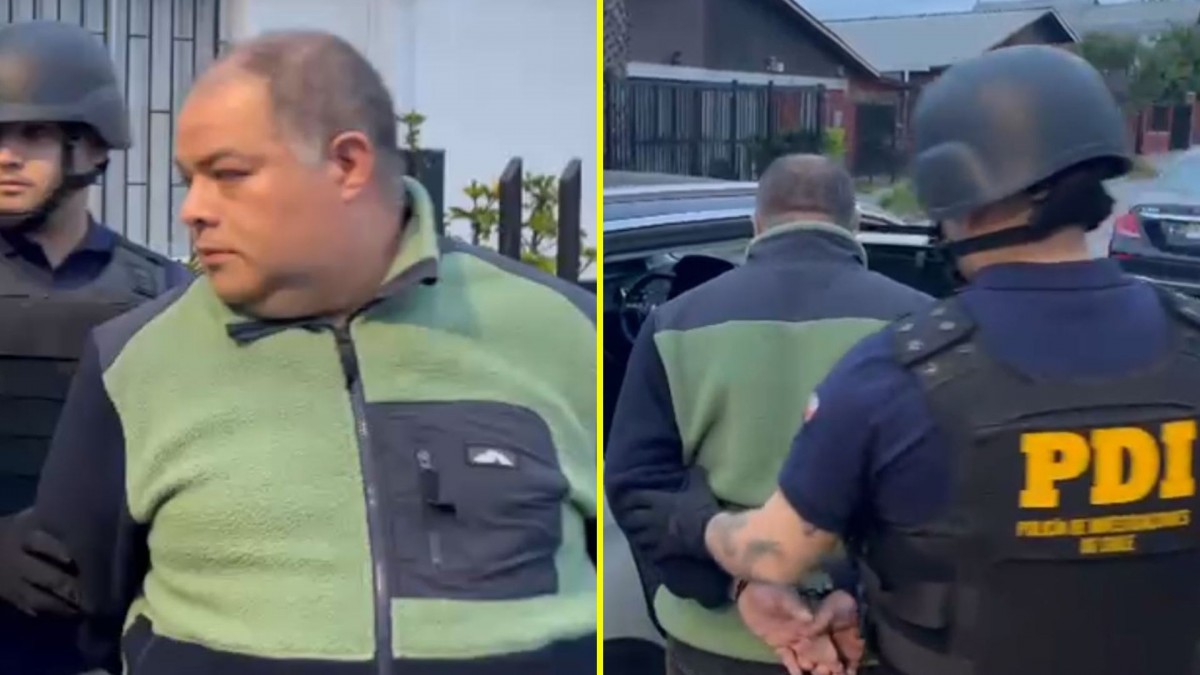 Apocalipsis II: El "gesto de poder" de Alex Vega, exlíder de Gendarmería, al llegar a su formalización sin chaqueta amarilla