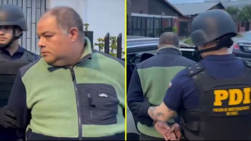Apocalipsis II: El 'gesto de poder' de Alex Vega, exlíder de Gendarmería, al llegar a su formalización sin chaqueta amarilla