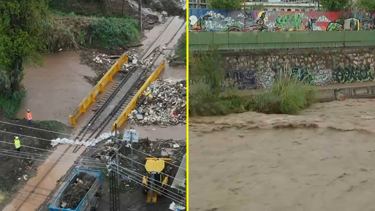 Alerta Temprana Preventiva en la RM por sistema frontal: Se registran crecidas de ríos y activación de quebradas