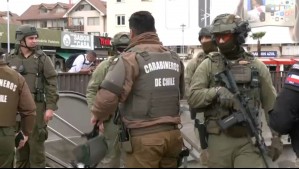 Sujeto fue detenido en Metro Chile-España tras asaltar un banco: Se autolesionó y recuperaron más de $6 millones