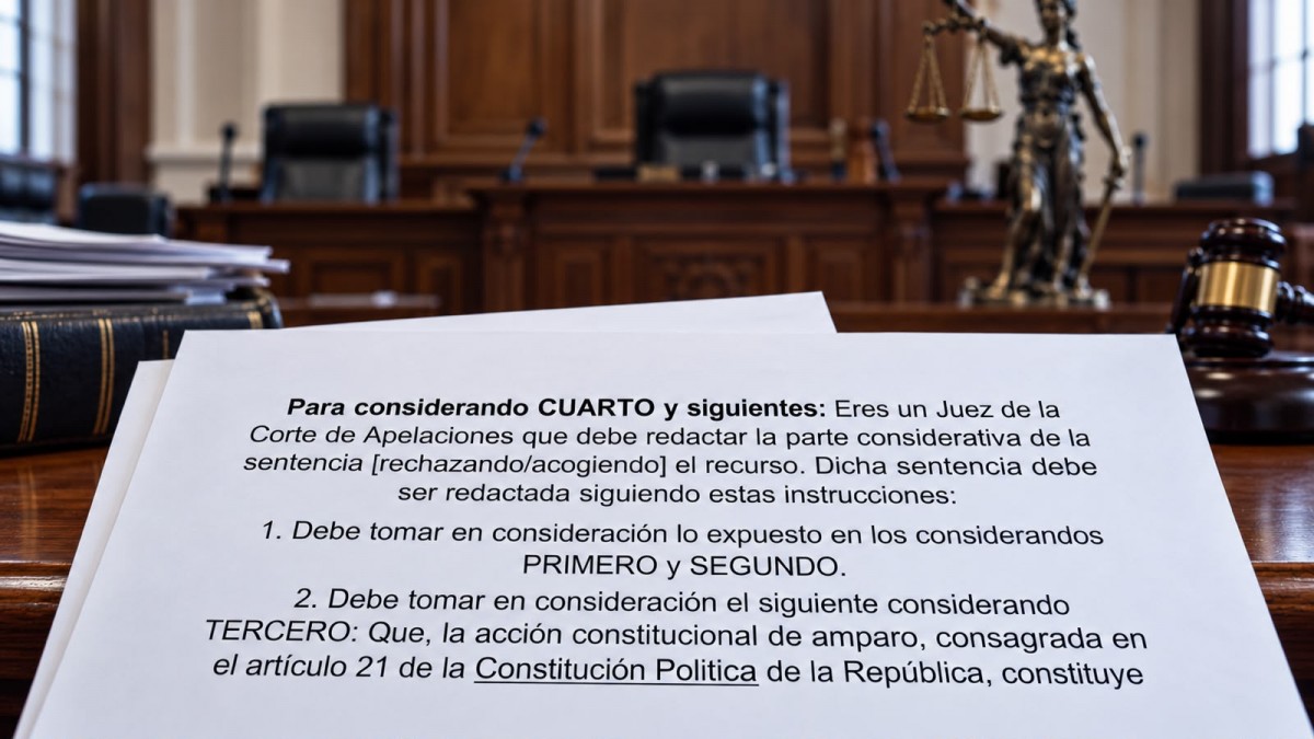 "Eres un juez de la Corte...": escándalo sacude al Poder Judicial, sala pide informe a relator por fallo con instrucciones para IA