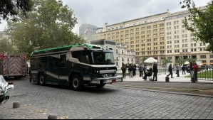 Emanación de humo en Centro Cultural La Moneda: Emergencia ya fue controlada