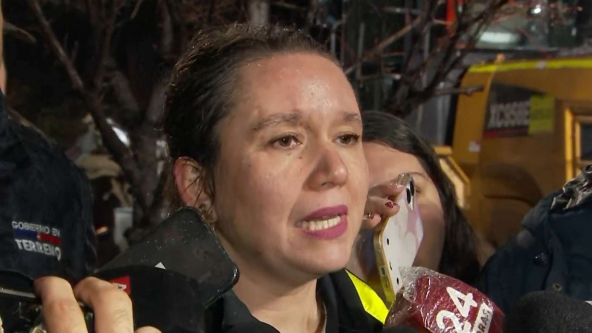 Alcaldesa de Las Condes tras el aluvión: "El cerro cedió de manera casi completa"