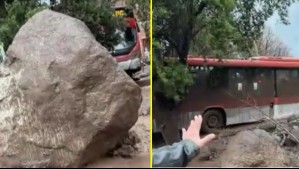 Aluvión en Las Condes: Gonzalo Ramírez muestra daños provocados en San Carlos de Apoquindo