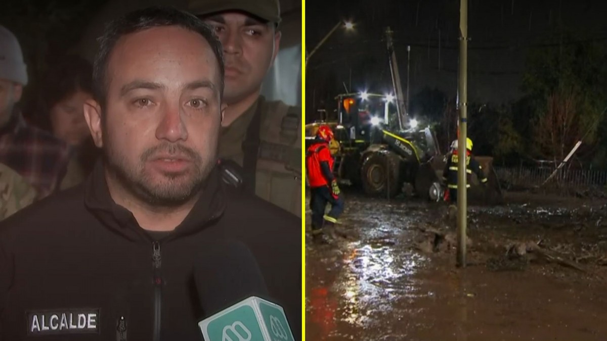 Alcalde de Talagante advierte que familias de campamento en lecho del río Mapocho se niegan a evacuar tras crecida