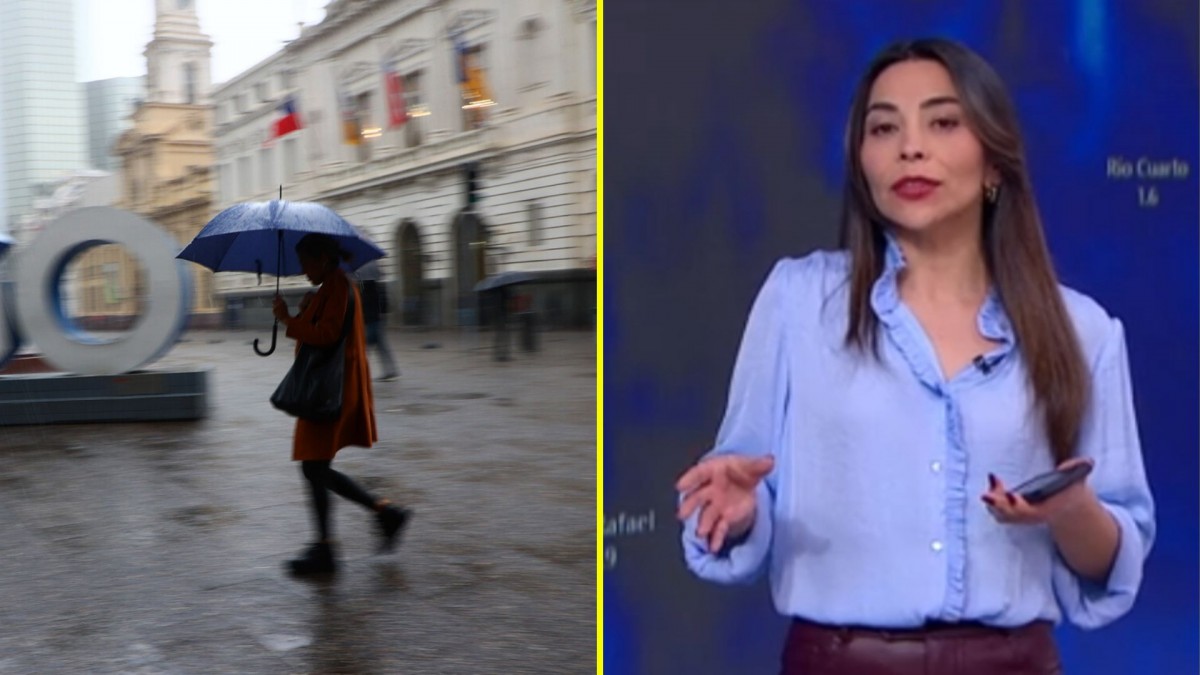 ¿Volverá a llover este viernes en Santiago? Meteoróloga de Megatiempo advierte por chubascos y posibles "tormentas eléctricas"