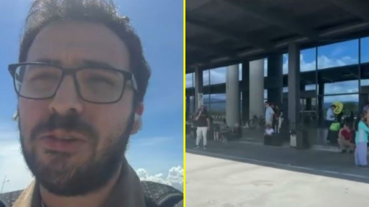 Chileno relata cómo vivió el terremoto en el aeropuerto de Panamá: "Parte del techo se estuvo cayendo"