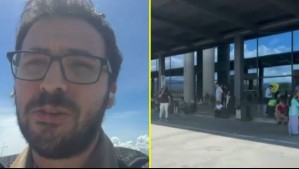 Chileno relata cómo vivió el terremoto en el aeropuerto de Panamá: 'Parte del techo se estuvo cayendo'