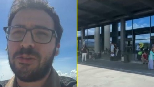 Chileno relata cómo vivió el terremoto en el aeropuerto de Panamá: 'Parte del techo se estuvo cayendo'