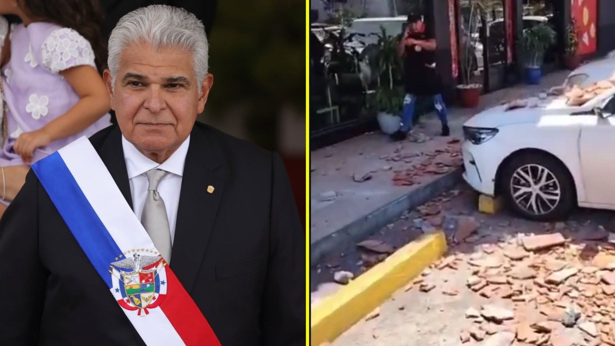 Presidente de Panamá llama a la calma tras terremoto: "No se debe usar lo sucedido para generar alarmas y desorden"