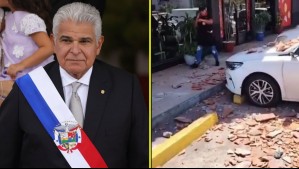 Presidente de Panamá llama a la calma tras terremoto: 'No se debe usar lo sucedido para generar alarmas y desorden'