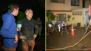 'Queda pega para muchos días más': Voluntario relata la complicada limpieza de viviendas tras aluvión en Las Condes