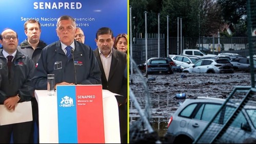 Gobierno confirma 6 lesionados y descarta desaparecidos tras aluvión en Las Condes: 'No existen denuncias vigentes'