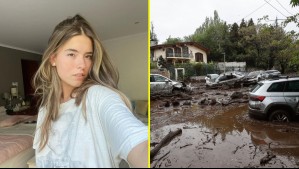 'No entiendo cómo funcionan sus cabezas': Hija de Jorge Zabaleta hace duro descargo por 'poca empatía' tras aluvión en Las Condes